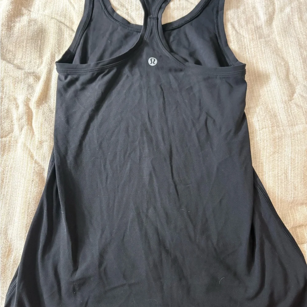 Black Racerback Tank Top - Picture 2 of 2